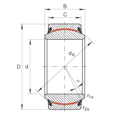 P(gun)(ji)S GE280-UK-2RS, (j) DIN ISO 12 240-1 (bio)(zhn), So(h)ɂ(c)ܷ