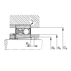 {(dio)S 2208-K-2RS-TVH-C3 + H308, (j) DIN 630  DIN 5415 (bio)(zhn)Ҫߴ, F׺;oɂ(c)ܷ